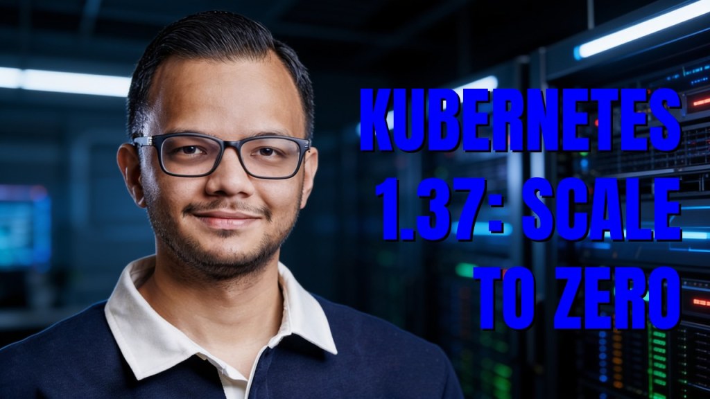 Kubernetes 1.37: Scale to Zero, Checkpoint Restore, and API Server Resilience | Dipesh Rawat, CNCF | TFiR